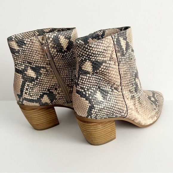 Vince Camuto Snake Print Boots | Size 10 - Picture 4 of 8
